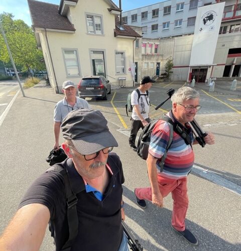 Unterwegs zu einem Fotoworkshop im alten Stahlwerk in SH